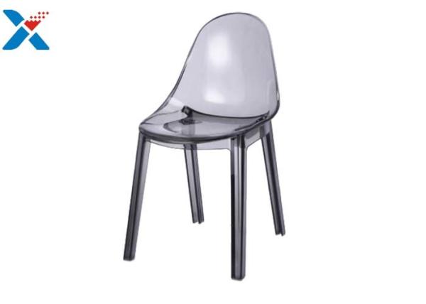 Fashion Acrylic Office Chair / Clear Acrylic Desk Chair For Nordic Office Room