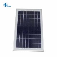 o vidro da liga de alumínio de 18V 12W laminou o carregador do painel solar ZW-12W-18V Mini Solar Panel Power Bank
