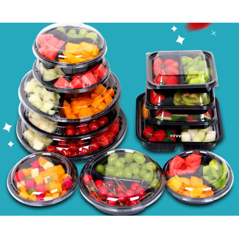 Customized Design Recyclable PET Blister Packaging with Heat Sealing for Transparent Fruit Packaging Box