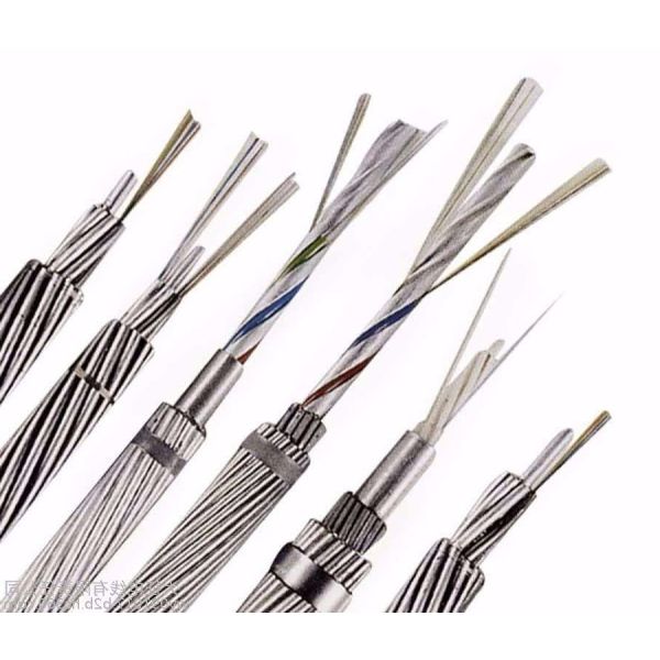 Custom Length 20.0mm OPGW Fiber Cable 205kN For Telecommunication / Aerial
