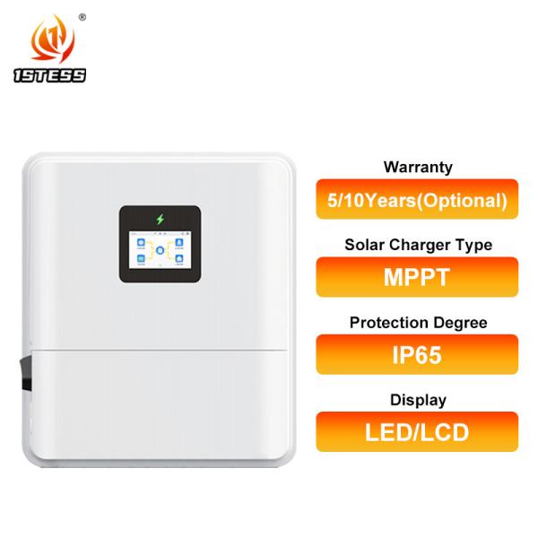 IP65 Single Phase 48V 3kw 4.6kw Solar Hybrid Inverter On/Off Grid 5kw 6kw Solar Inverter MPPT 48V 3.6kw Hybrid Solar Inverter