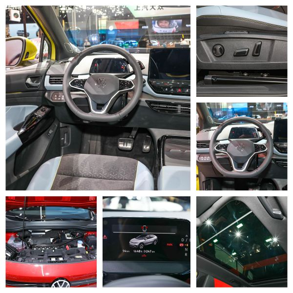 2023 Energy Vehicles VW Id4 X Electric Cars Id4 Crozz vw Id6 Crozz Pro Used Cars Seating 5 Turn to Left