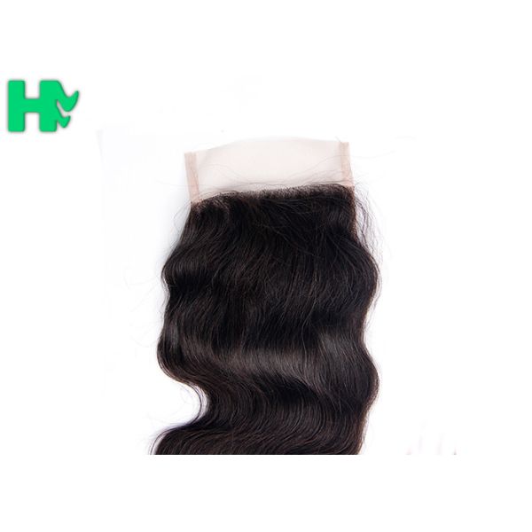 New Fashion 100% Human Hair Closure 4*4 Wefts Closure Extension Body Wave