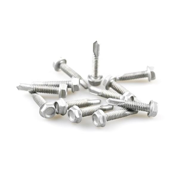 Metric A2 Hex Head Self Drilling Screws Fasteners for Rust Resistant Outdoor St4.8x25