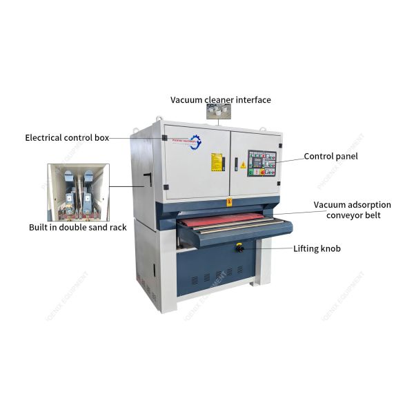 R-R1000 Solid Wood Flooring Sanding Machine with 1000mm Maximum Processing Board Width