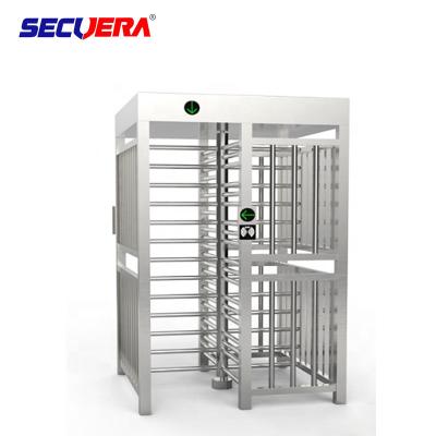 304 à altura da cintura pedestres automáticos torniquete de aço inoxidável do balanço com cartão do RFID/leitor de impressão digital