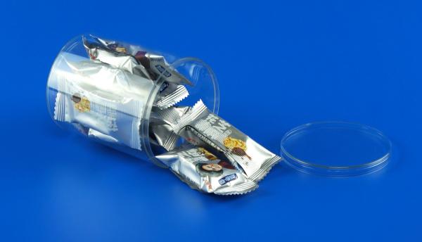 Food Storage Airtight Plastic Jars , High Durability Small Airtight Jars