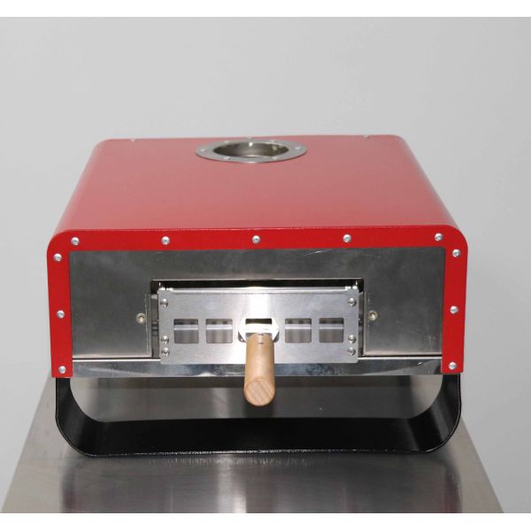 Пиццерия из нержавеющей стали с двойным топливом