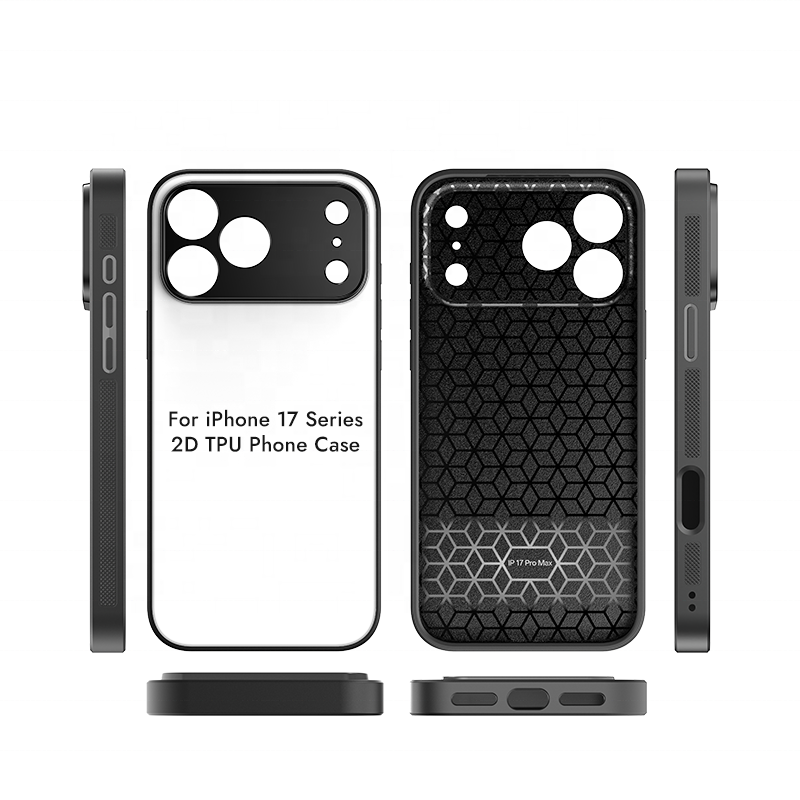 Diy Custom Blank Sublimation Phone Cases 2D TPU Precise Hole For Iphone 17 Series