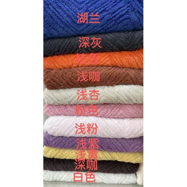 wholesale faux jacquard soft cotton fleece fabric for clothing blankets for winter pillows cushion
