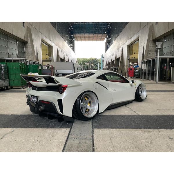 Carbon Fiber Widebody Ferrari 488pista Spoiler Carbon Fiber Spoiler Wing