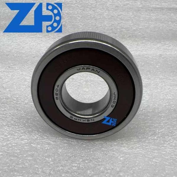 Sealed deep groove ball bearings 6204 NSK bearings