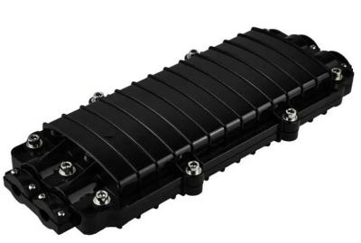 Horizontal Splicing Sleeves PC ABS Fiber Optic Junction Box 12 24 48 Cores