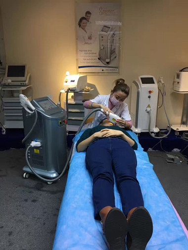 Painless OPT SHR IPL Hair Removal Machine , Permanent Hair Removal Machine