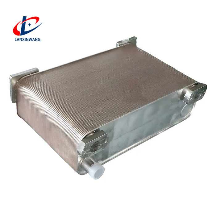 Brazed Plate Heat Exchangers Custom Metal Fabrication for Fluid Heat Exchange