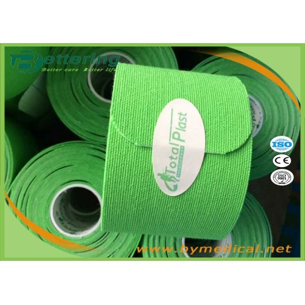 Waterproof Kinesiology Physiotherapy Tape For Support Muscles High Twist Cotton
