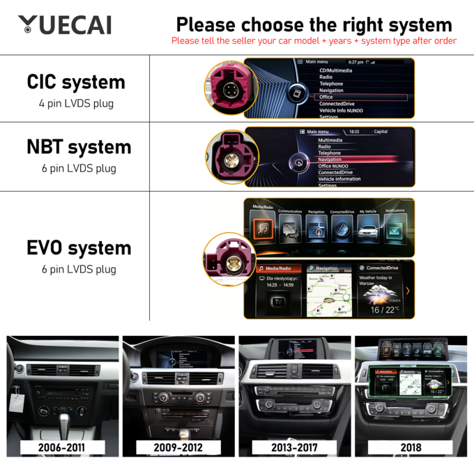 High Quality 12.3inch Car DVD Plaiyer Complete Set Including Frame Cable Canbus for BMW 3 Series/E90/E91-Low 2006-2011