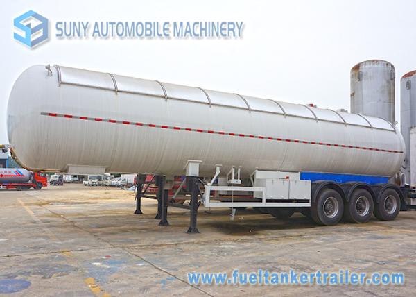 56000 L 12 Wheel LPG Tank Trailer Three Axle Trailer With Air Suspension