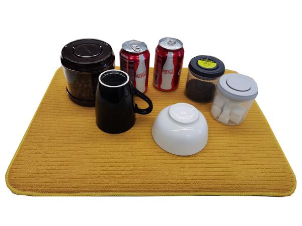 38x50cm Multipurpose Kitchen Dish Drying Mat For  Dining Table Drying