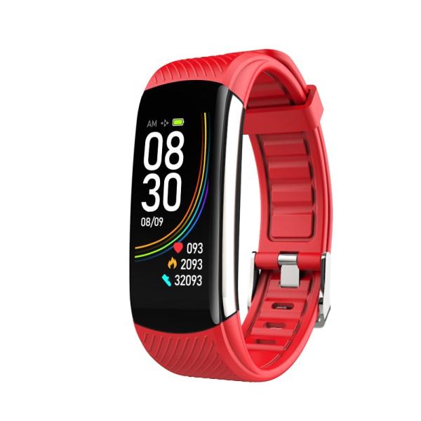 Shenzhen Fashion Elegant Curved Watch Portable Health Ecg Monitor Elderly Smartwatch