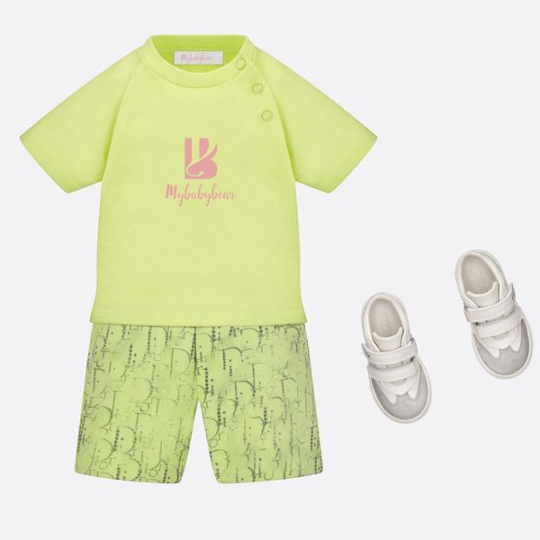 OEM toddler cotton cloth top and shorts t shirt and shorts baby clothing sets