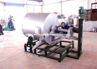 fornalhas gás e óleo da fusão do metal do pó do zinco de 7.5KW 1500Kgs - ateado fogo