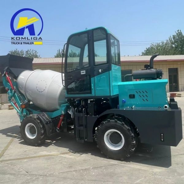 6x4 Self Loading Concrete Truck Mixer with 371HP Housepower and Hydraulic Mixer Machine