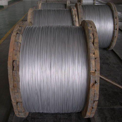 Fio folheado de alumínio da proteção de relâmpago de Acsr do fio de aço do carbono alto único para despesas gerais compostas de fibra ótica