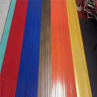 Barres thermiques adaptées aux besoins du client d'entretoise de couleur dans le double vitrage aucune déformation