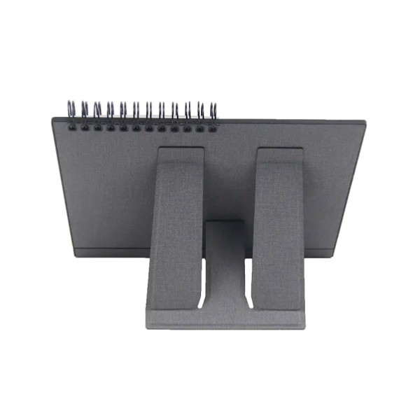 New Design 2024 Quality Customized Art Logo Pu Leather  Funny  365 Day Wireless Charger Calendar