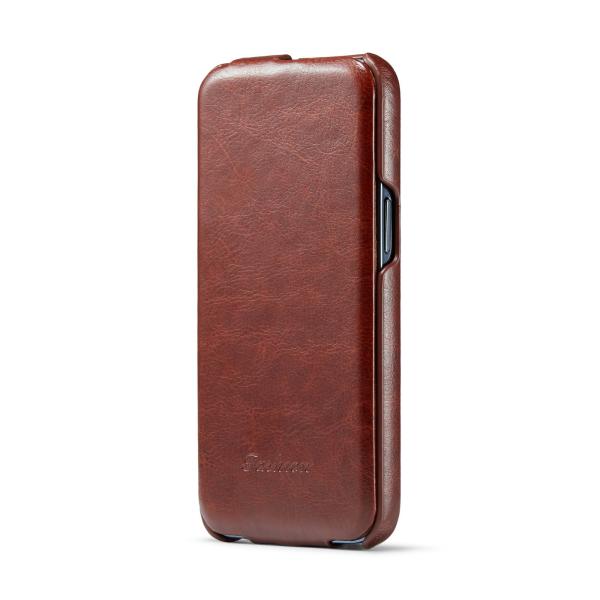 Exquisite Luxury Genuine Leather Phone Cases OEM Iphone 14 Magnetic Case