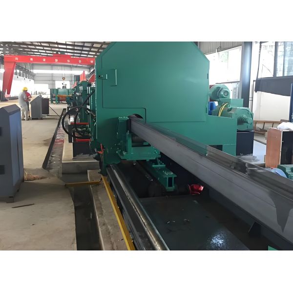 Q235 Q345 Steel Pipe Material Processing CNC Roller Forming Machine Line 10 MPa Pressure