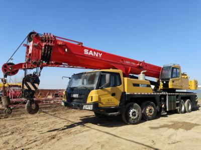 1500 Working Hours Used Truck mounted Crane 45.5m Maximum Boom Length and 9.8t Crane Counter Weight