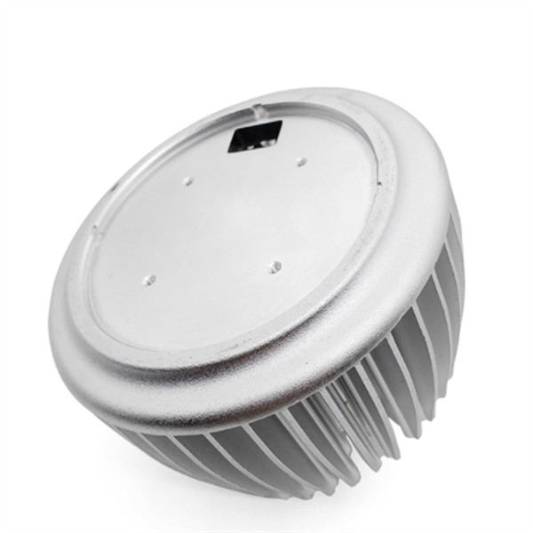 Подгонянная лампа снабжения жилищем Heatsink освещения СИД CNC алюминиевая подвергая механической обработке