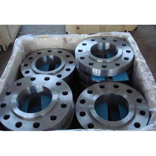 Flanche en acier inoxydable 904L A182 personnalisée pour l'industrie du pétrole et du gaz