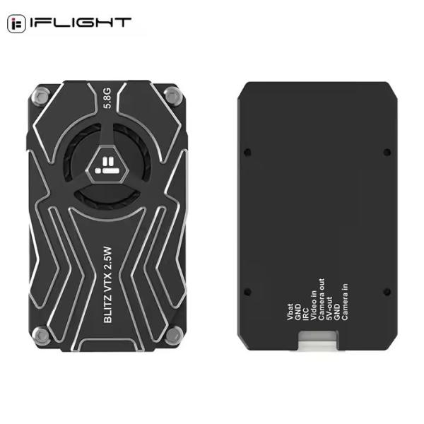 5.8G FPV Drone Accessories 2.5W VTX with 40 Channels Output Power Video Transmission Plastic Material