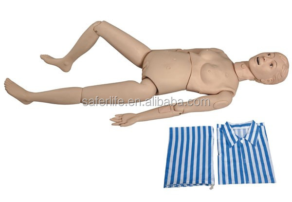 2020 High Quality Human Hospital Training Nursing Care Basic Nursing Manikin With Dress