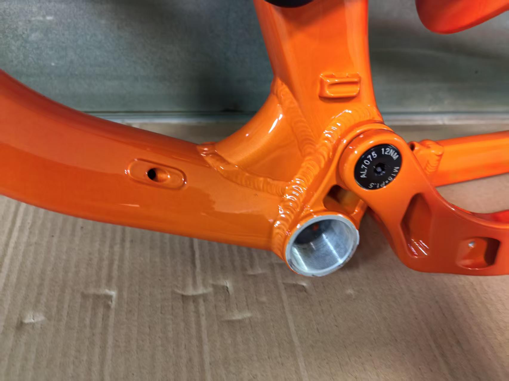 China Wholesale 26er Junior Full Suspension Mountain Bike Frame Bicycle Parts