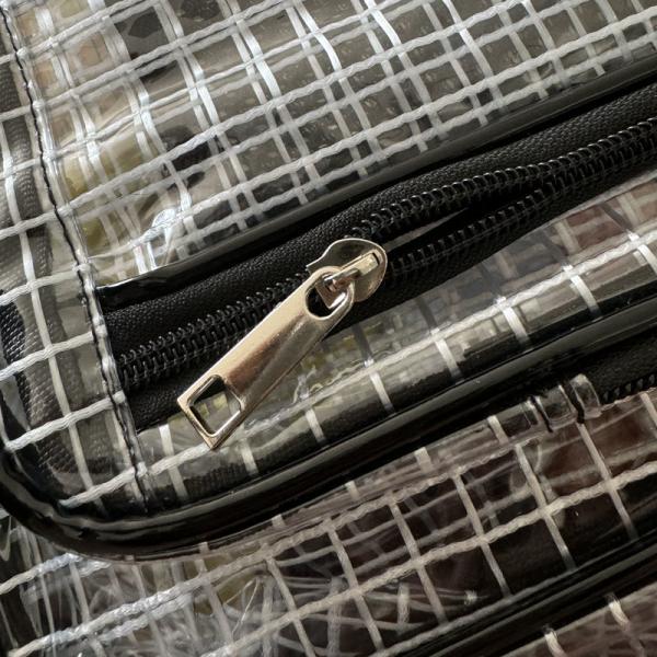 Transparent Anti Static Backpack 40x35x15cm PVC ESD Protective