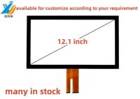 12.1 pouces Multi-touch projeté capacitif (PCAP) GG GFF écran tactile panneau imperméable à l'eau imperméable à l'huile stylo tactile personnalisé écran LCD LED moniteur AR AG AF pour tablette PC industriel éducation médicale banque