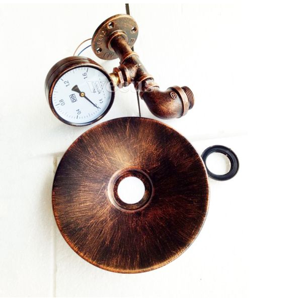 Imitated water pipe E27 wall light interior wall lights for home （WH-VR-36）