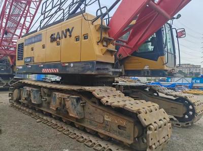 90 toneladas Utilizadas Crane de rastreamento Certificado ISO9001 e adequado para todos os terrenos