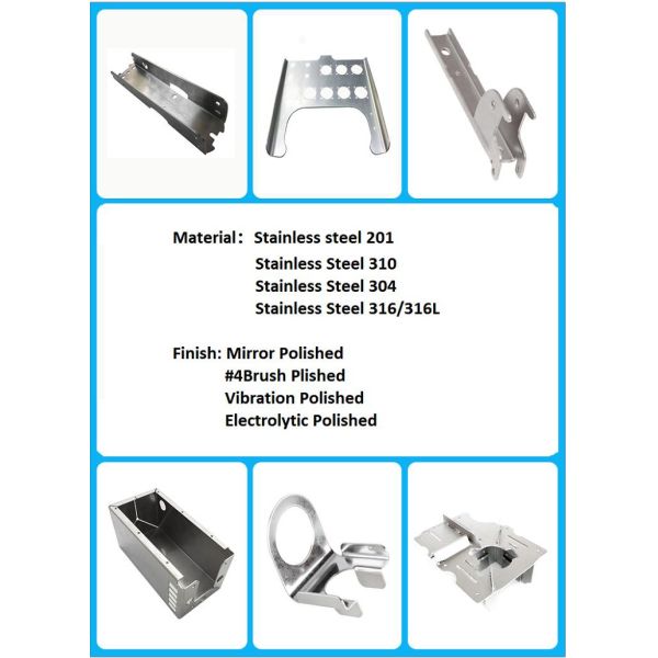 Custom Plastic Laser Cutting Parts Stamping Sheet Metal Fabrication in Machine Part