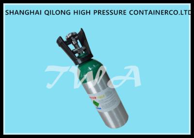Home And Clinic 2.4L EU Certificate Aluminum Gas Cylinder  AA6061 , 467 Mm