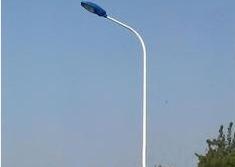Double Arms Q345 Hot Dip Galvanized Street Light Pole
