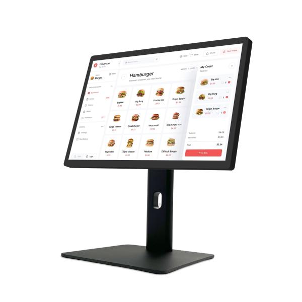 WF2139T 21.5 16:9 Android14 Display Terminal RK3576S Digital Signage for In-Store Advertising Food Service Order Entry Screens