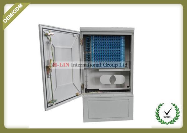 144Core SMC Fiber Optic Patch Panel With SC UPC / APC Pigtails Outdoor