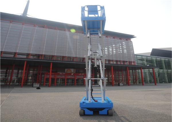 3.3kw Self Propelled Scissor Lift 227kg Rated Loading Capacity Multiple Disc Brakes