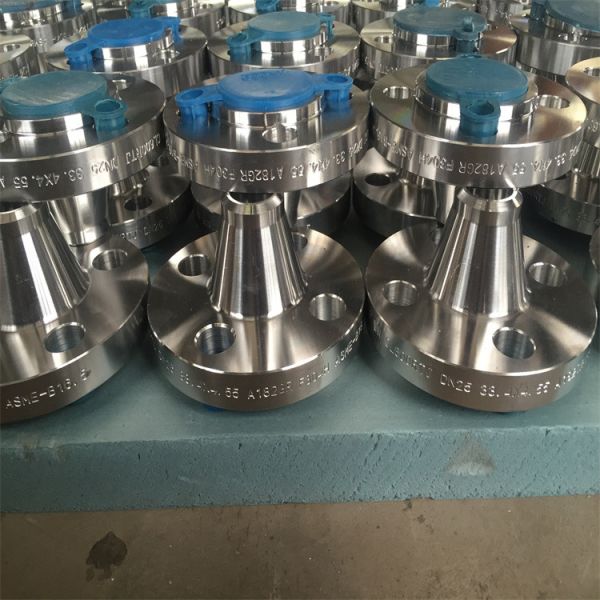 ASME B16.47 RF Weld Neck Pipe Flanges PN6 Stainless Steel Forged WN