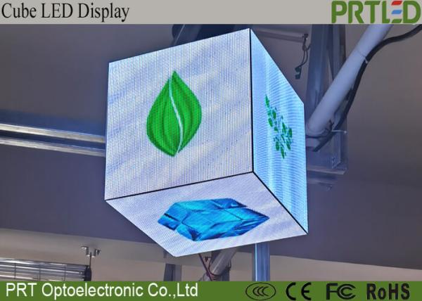 Indoor Outdoor Creative Magic Cube Square LED Display Screen Panel for Retail Store Shop Logo Advertising